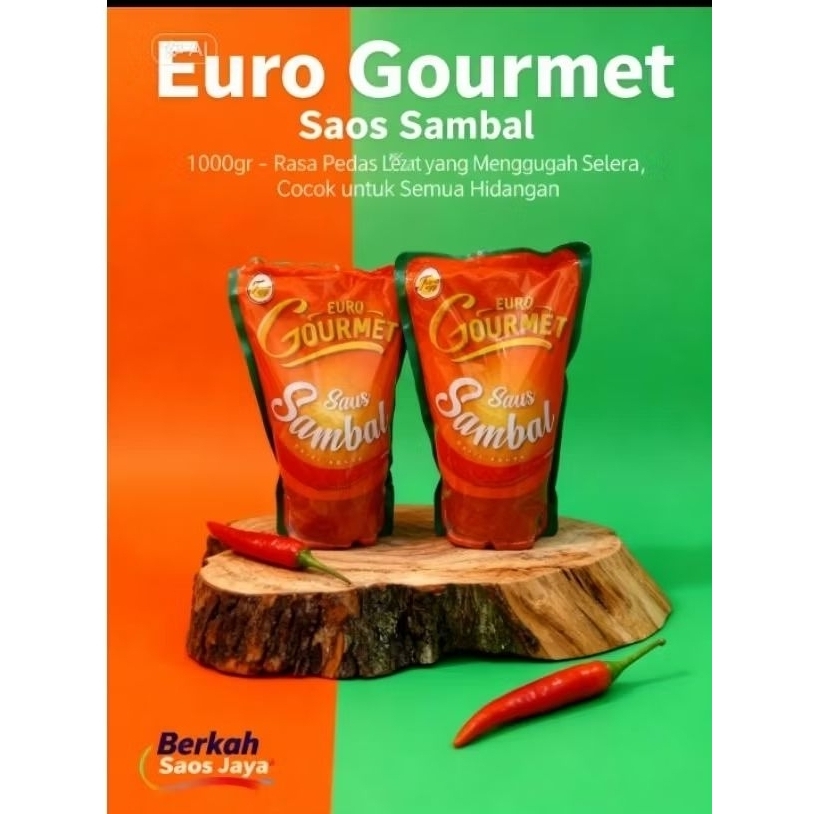 Euro Gourmet Saos Sambal 1000gr