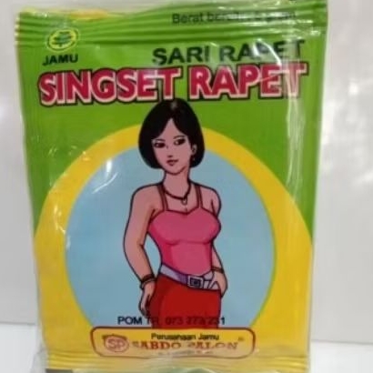 jamu Singset Rapet (Sari rapet) sabdo palon murah kemasan isi 10 sachet