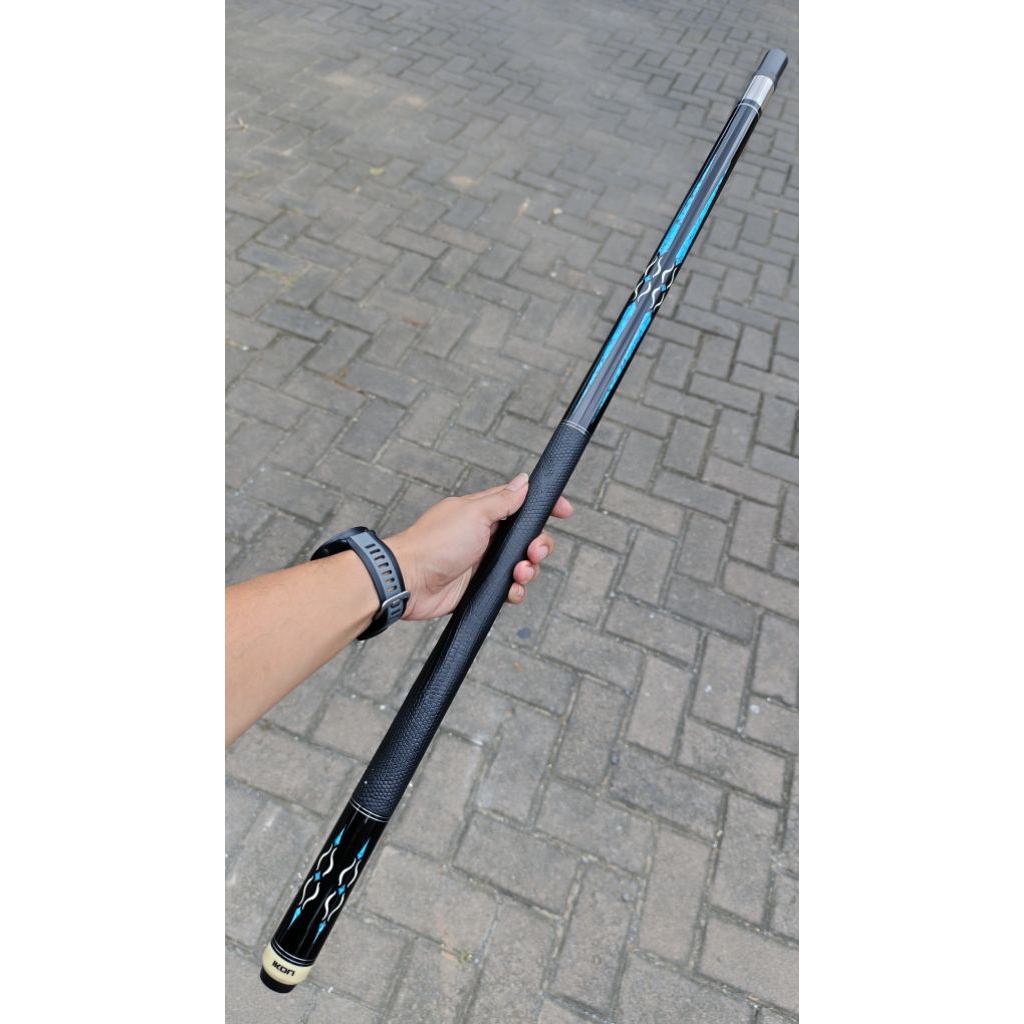 Predator Ikon 1-7 Uniloc inlay turqoise butt only - stick billiard joint unilock