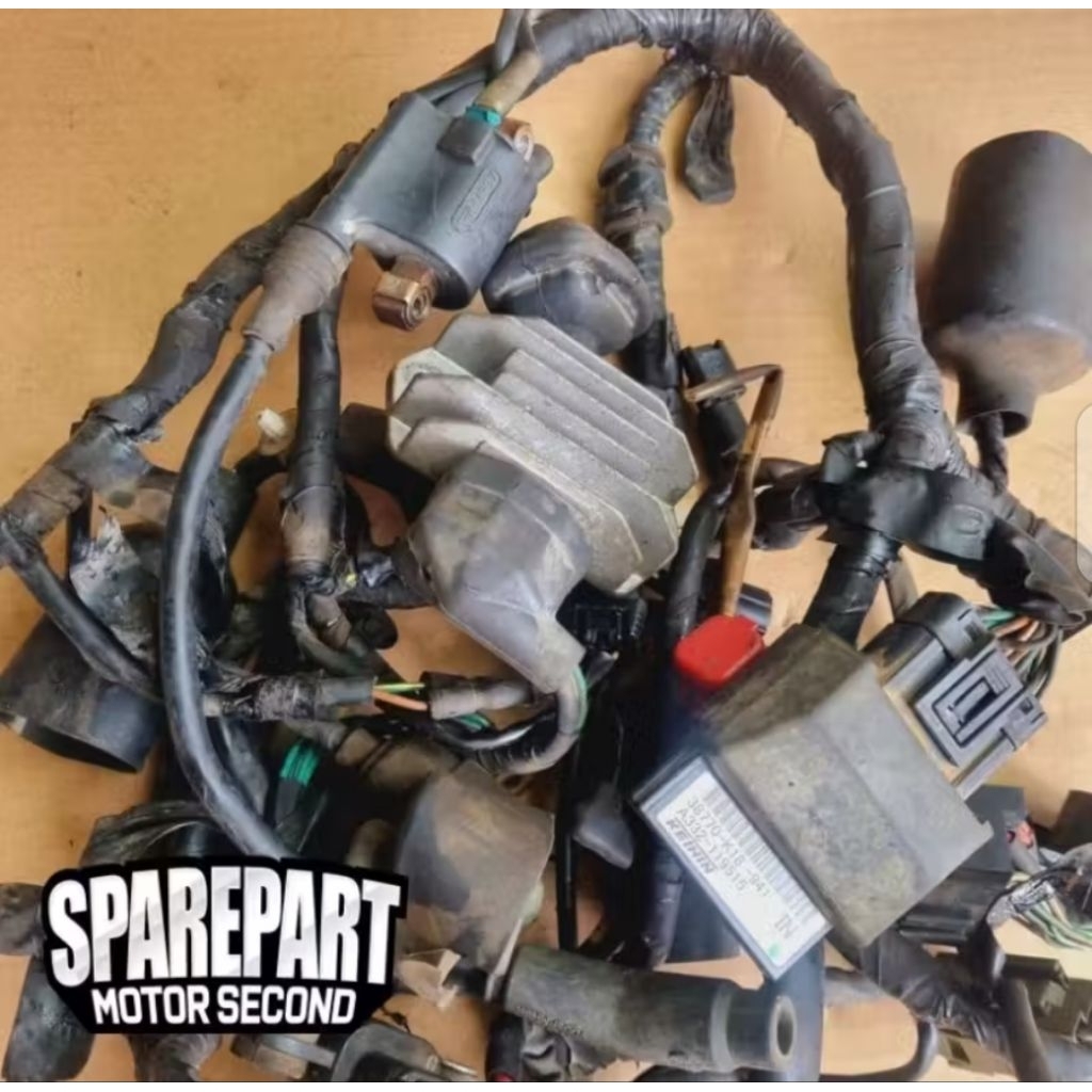 kabel body full set + ecu + kiprok Honda Verza kode K18 original asli no minus siap pake
