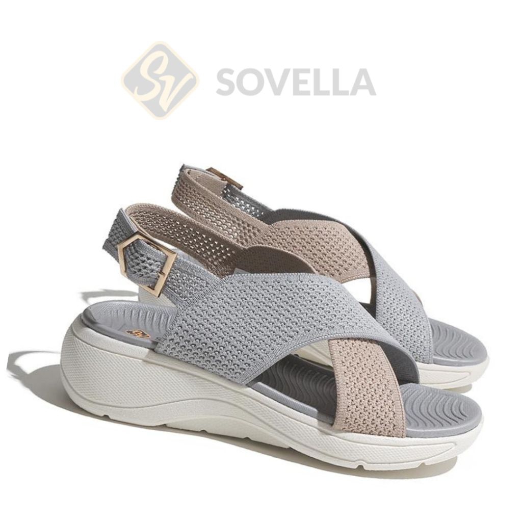 Sovella Kieran Sandal Sepatu Wanita anti slip Sovella New Size 41