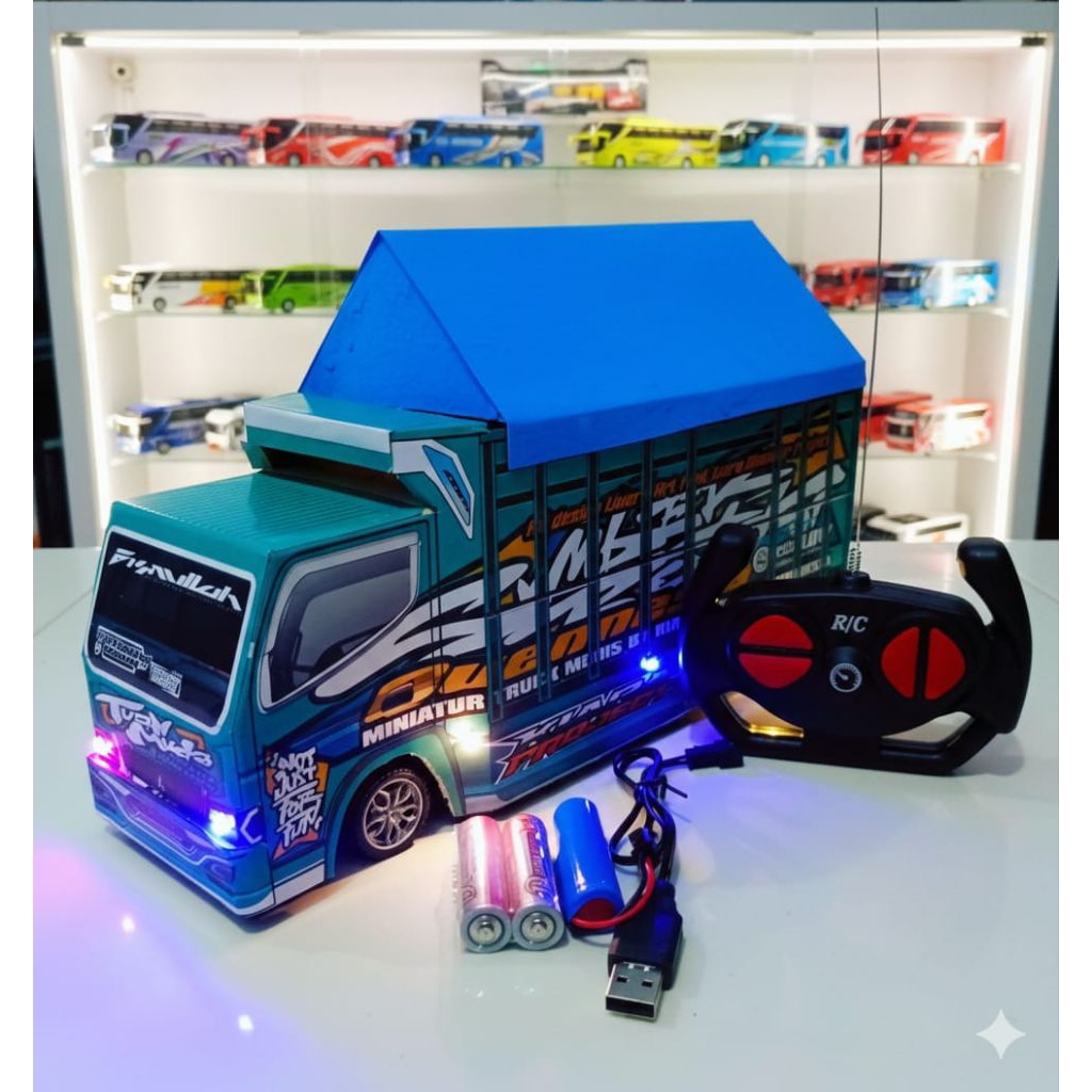 mainan truk remot control
