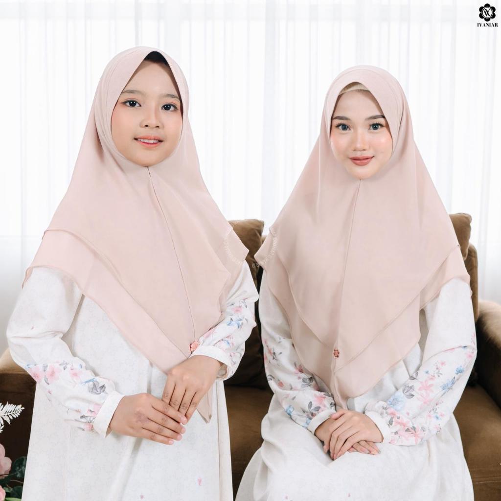Ivaniar | Khimar Hijab | Jilbab Pet Antem | Khimar Anak | Khimar Dewasa | Jilbab Syari | Hijab Insta