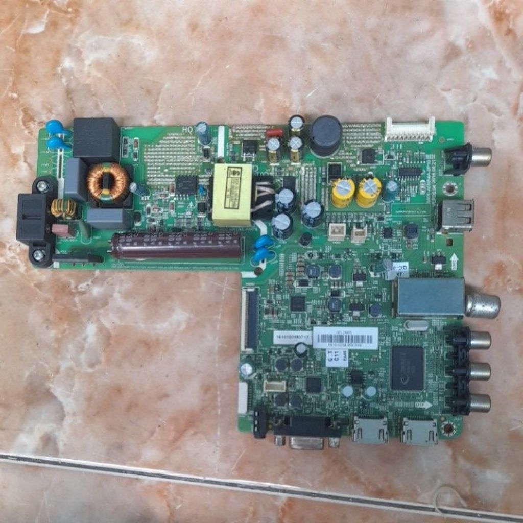 Mainbord tv led Toshiba 32L2605VJ lvds 50 pin
