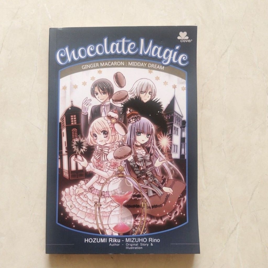 chocolate magic ginger macaron midday dream novel by hozumi riku