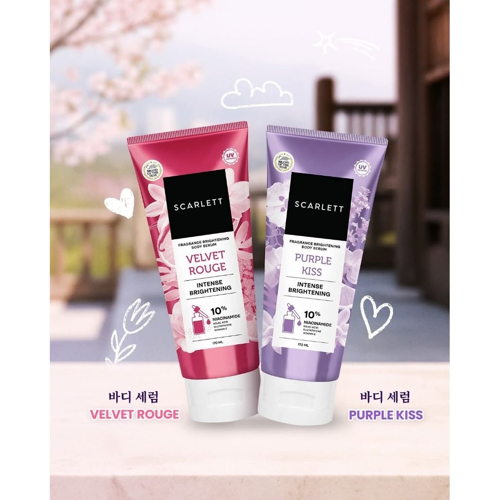 Scarlett Brightening Body Serum Velvet Rouge