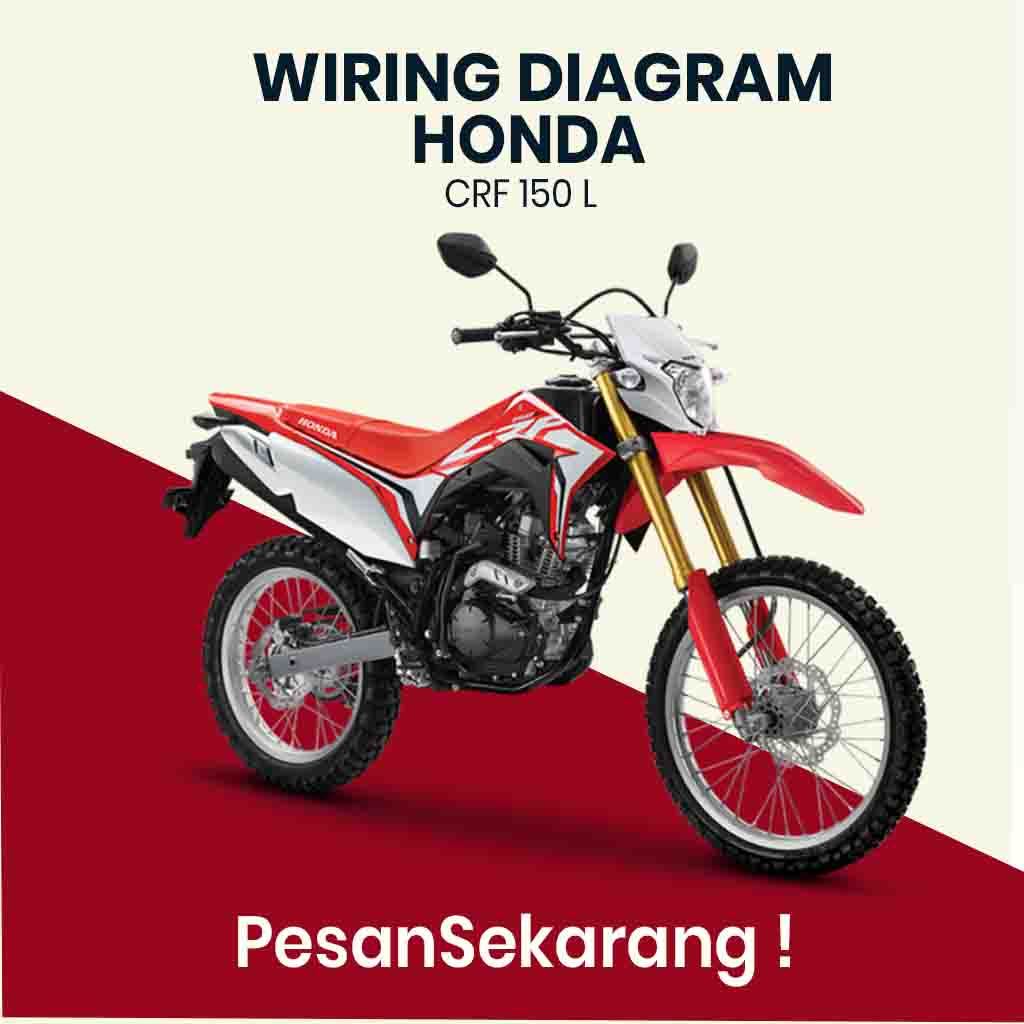 Skema diagram kelistrikan honda CRF 150