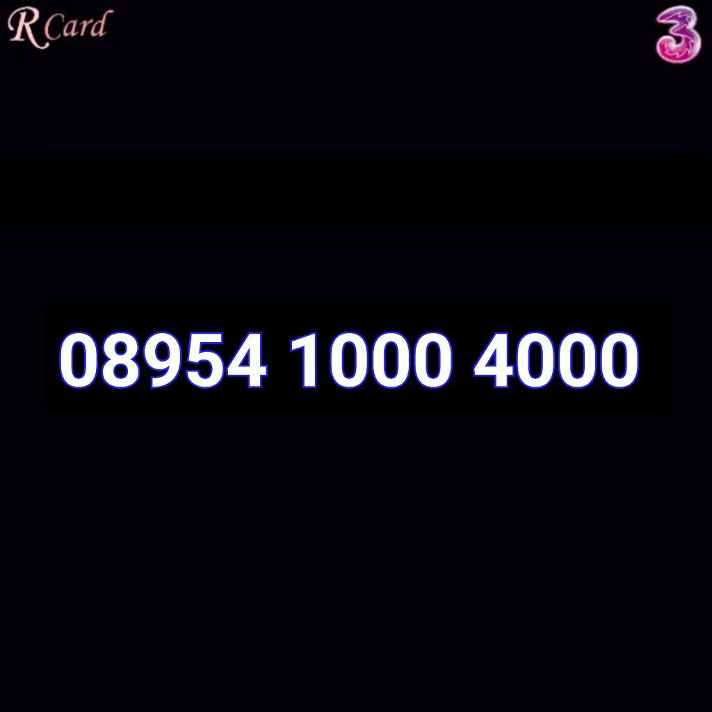 Perdana Nomor Cantik Three Tri Doubel Ribuan Rapi 1000 4000