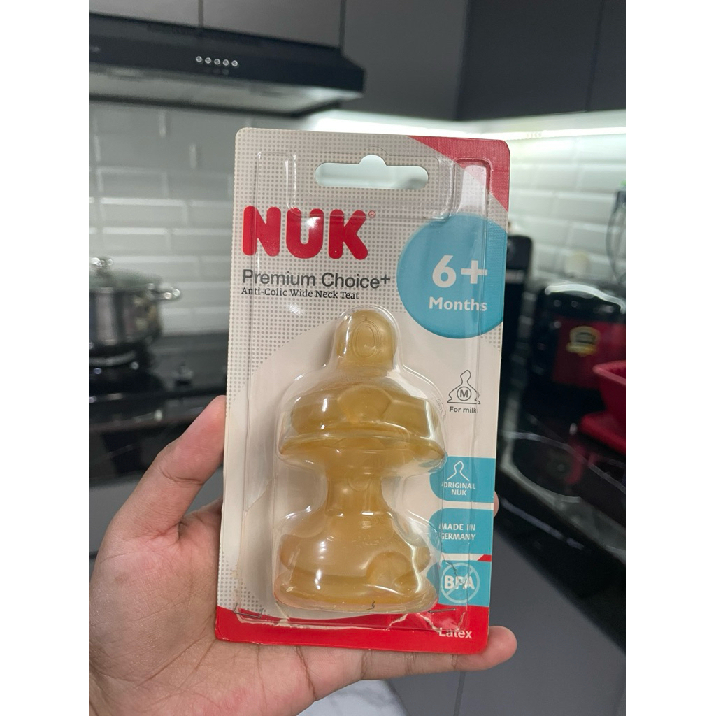dot NUK latex belum dipake samsek