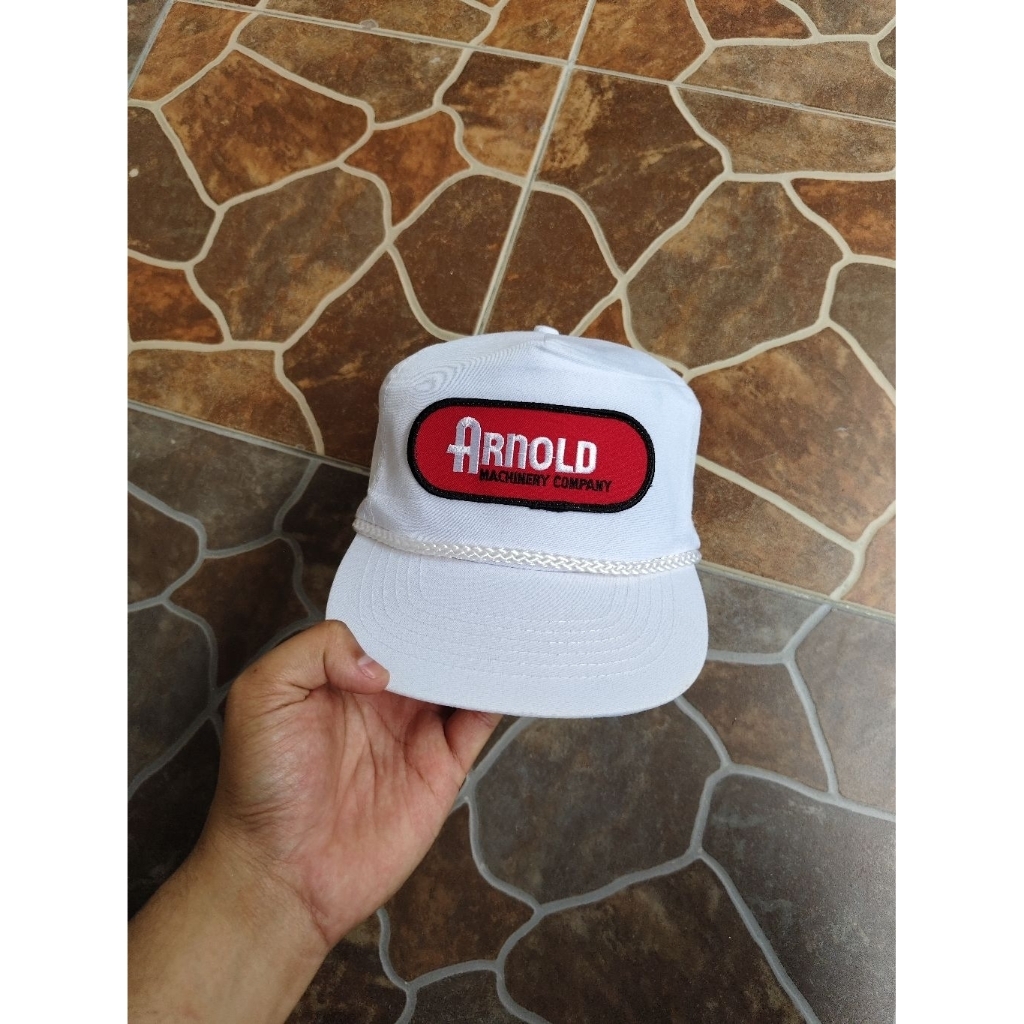 Topi Vintage Ropehat ARNOLD MACHINERY COMPANY PATCH