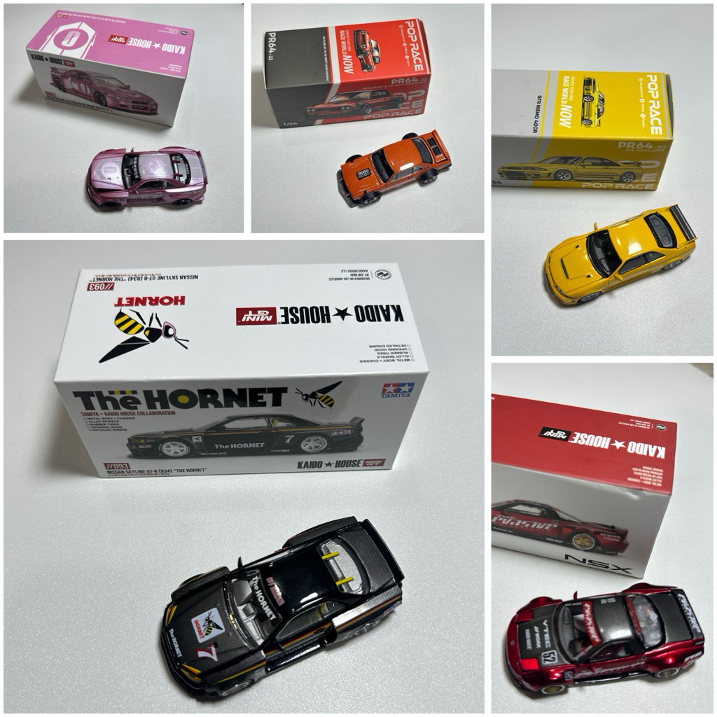 [LIMITED] Mini GT x Kaido House Nissan Skyline R34 GT-R / NSX Evasive - Diecast Premium 1:64
