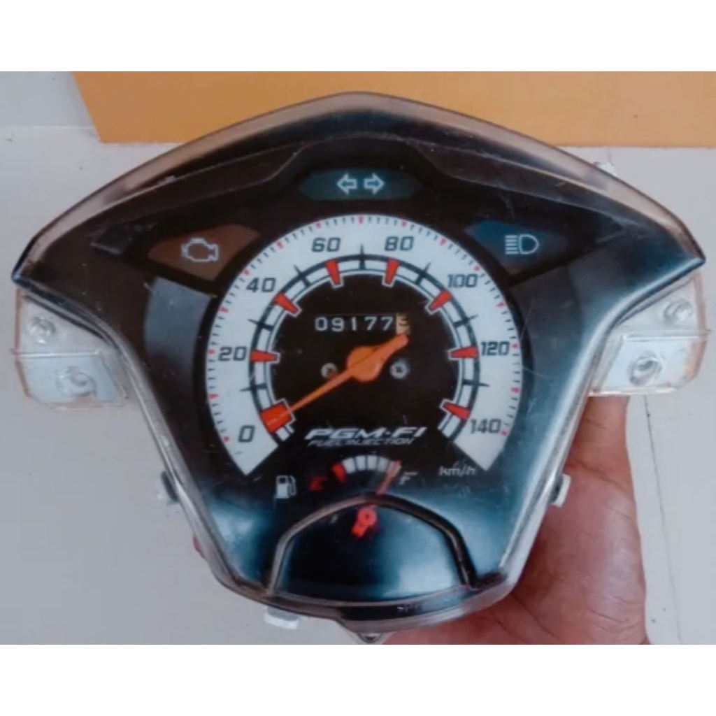 Spidometer Honda Beat FI Stater kasar Original bekas copotan