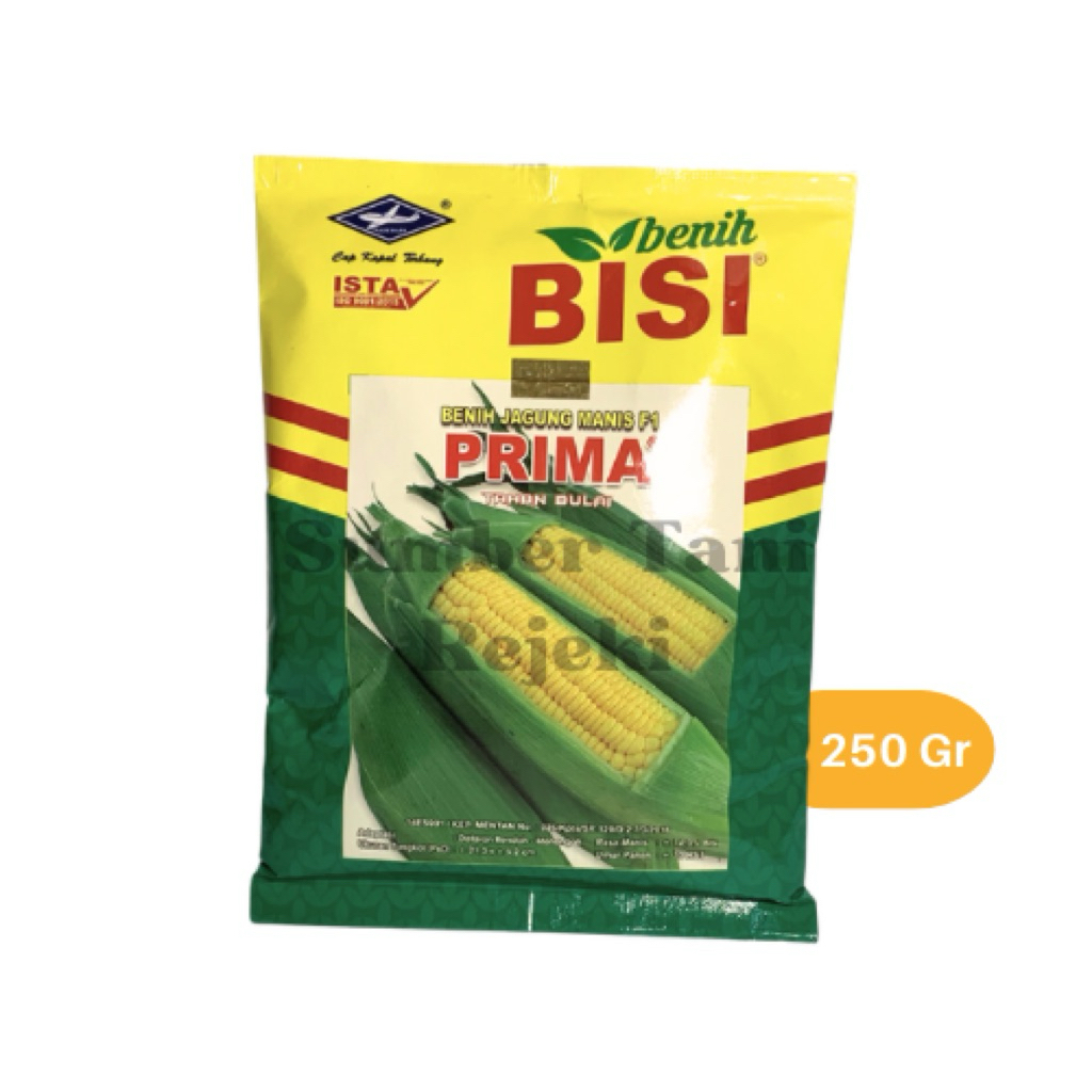 Benih Jagung Manis Prima F1 250gr Cap Kapal Terbang - Jagung Manis Tahan Bulai