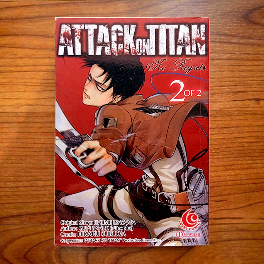Komik Attack on Titan No Regrets Vol 02 (Preloved)