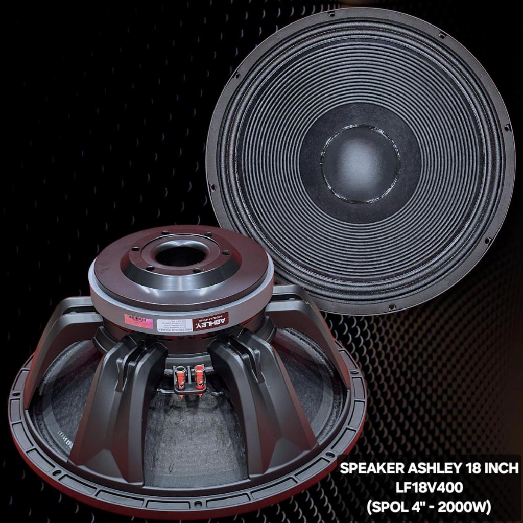 Speaker Ashley 18 Inch LF18V400 / Spk Komponen Ashley 18" LF 18V400