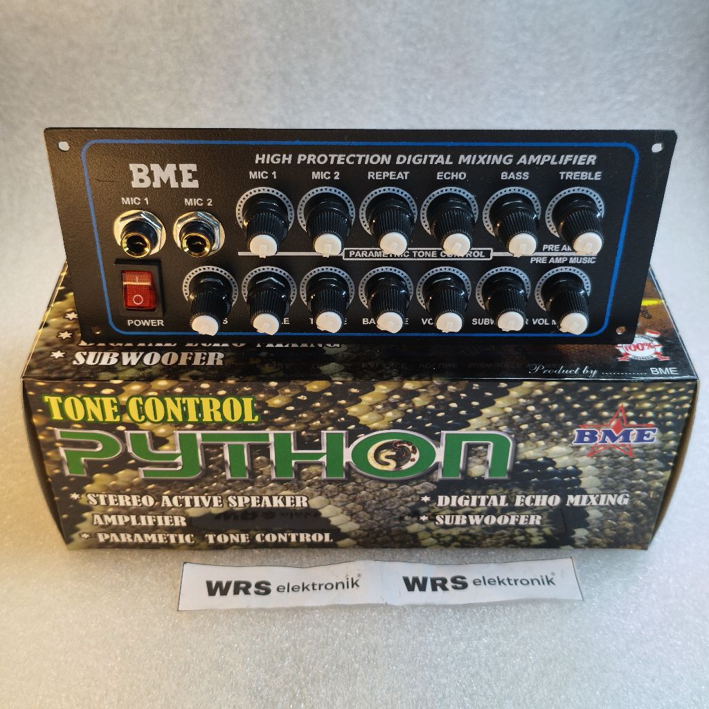 Kit Tone Kontrol active stereo PYTHON