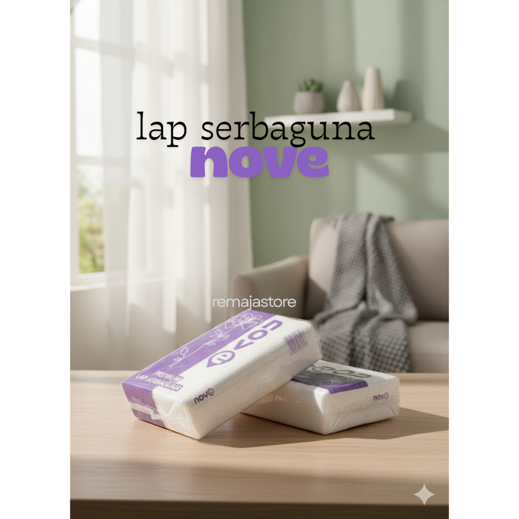 TISU KOMPOR SERBAGUNA NOVE 200 LEMBAR BISA DICUCI / Tisu Kompor Bisa Dicuci