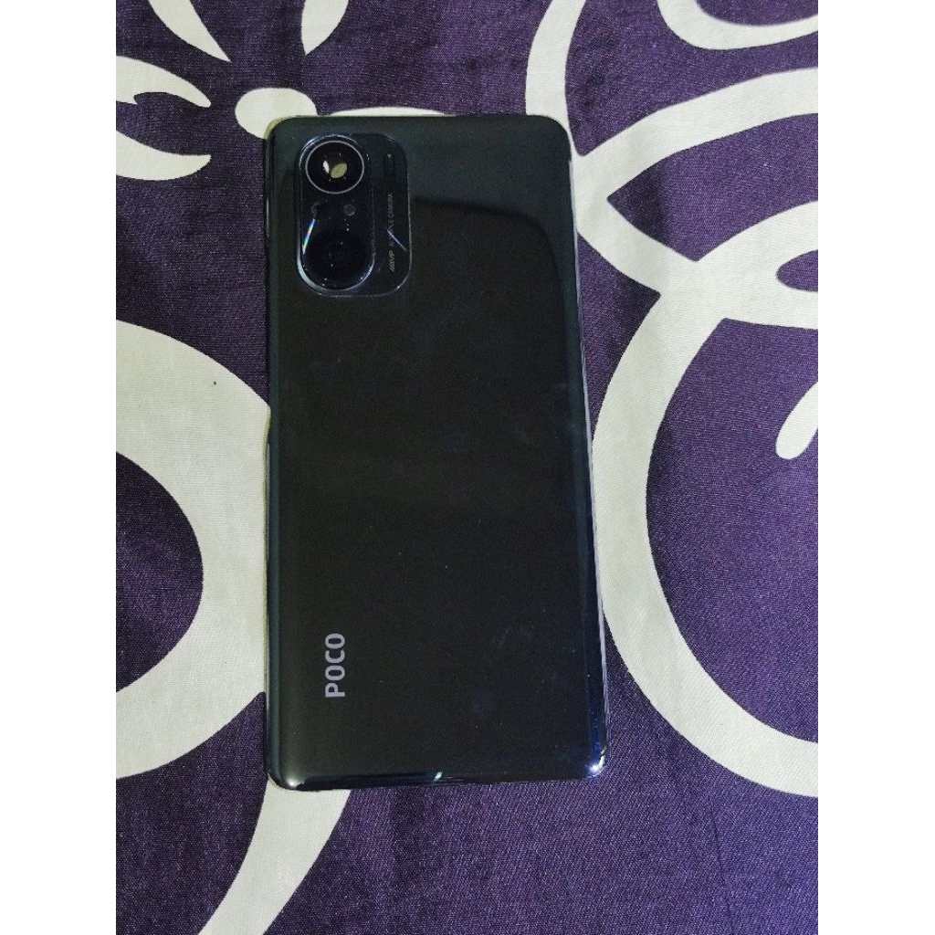 backdoor poco F3 original copotan mulus warna black hitam