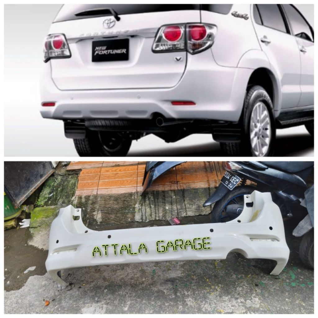 bumper Fortuner vnt