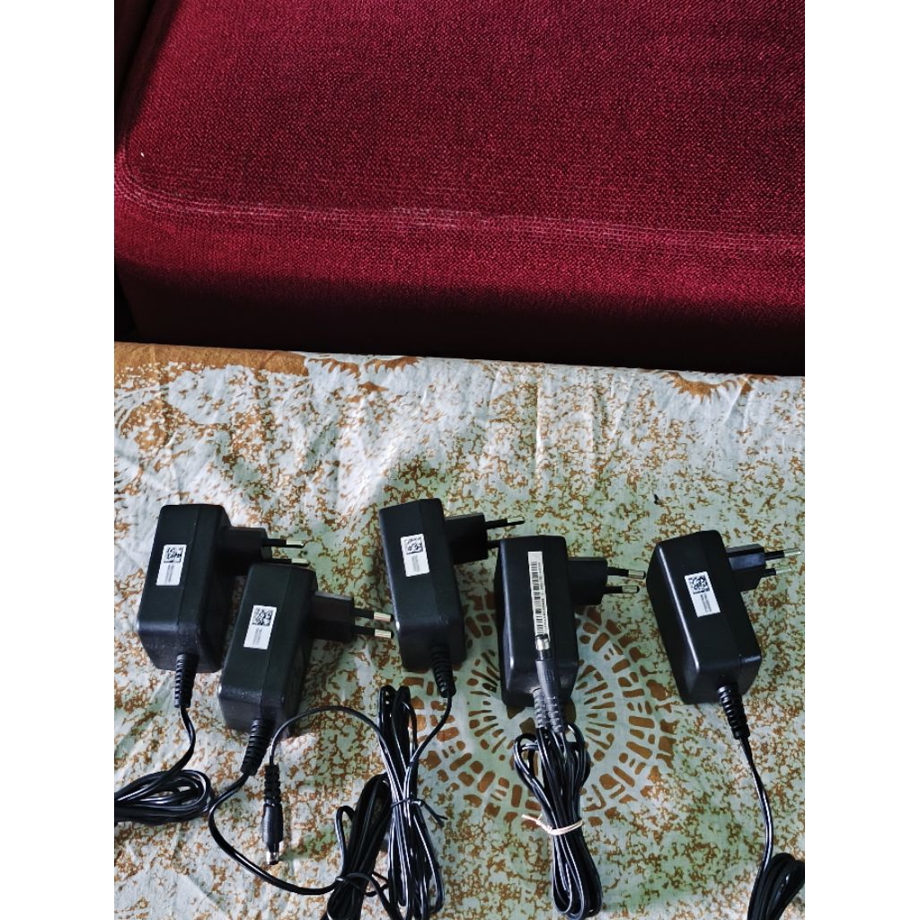 Adaptor Modem 12V 1A Original Fiberhome / Huawei/Topow/Yingju/Huntkey/UE