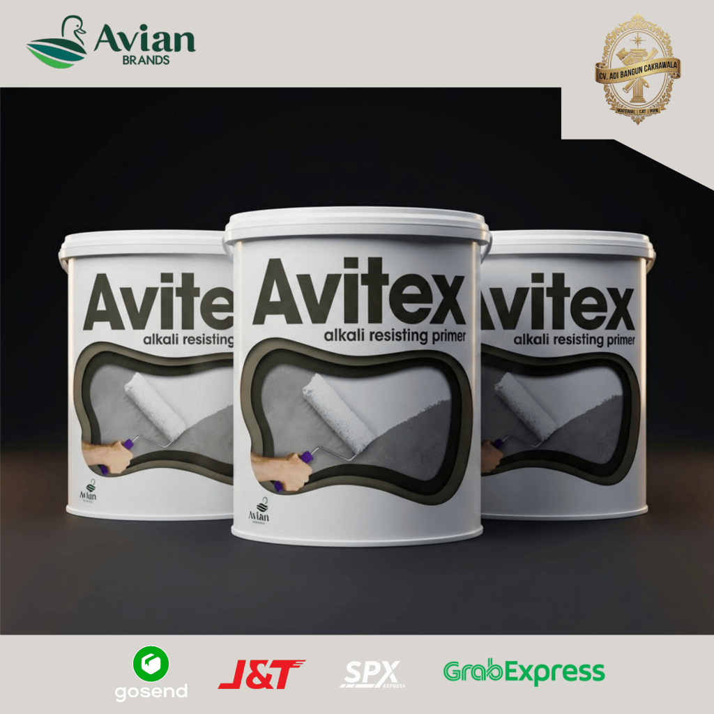 CAT AVITEX ALKALI RESISTING PRIMER 4 KG / CAT DASAR TEMBOK SEALER ANTI ALKALI