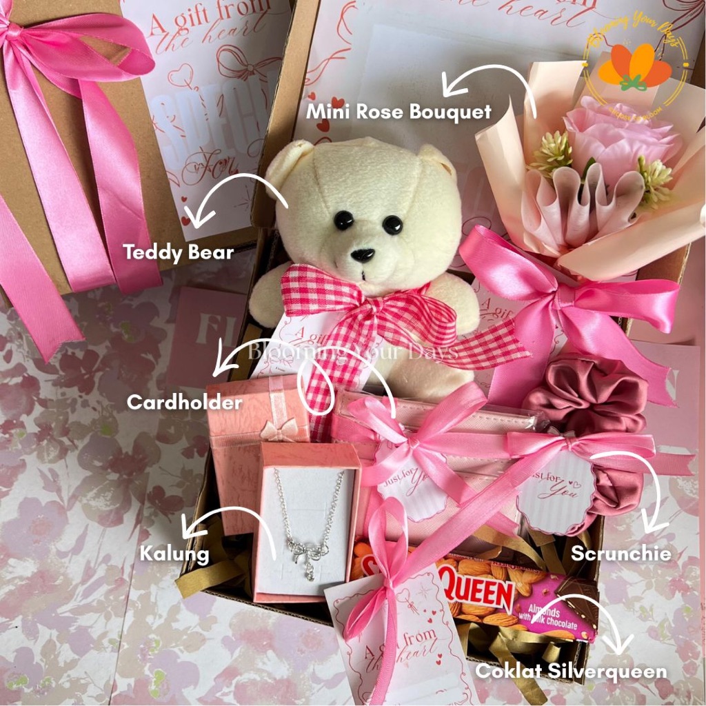 Kado Valentine Hampers Ultah Hadiah Romantis Anniversary Kado Ulang Tahun Cewek / Kado Anniversary /