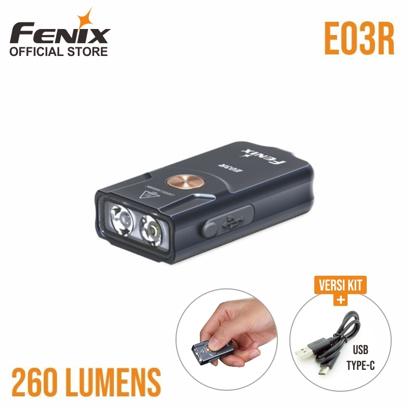 Fenix E03R Senter LED Flashlight