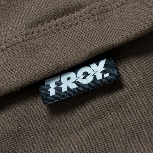 Troy Company T-shirt Maple Brown Good Live - Kaos Lengan Pendek Kaos Coklat Maple MTD 2718