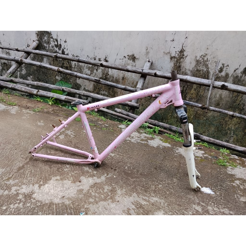 Frame Sepeda MTB 26 Merk CROS STAR XC-MAXX Design in Deutschland Handmade in Taiwan Alloy Size CT 16