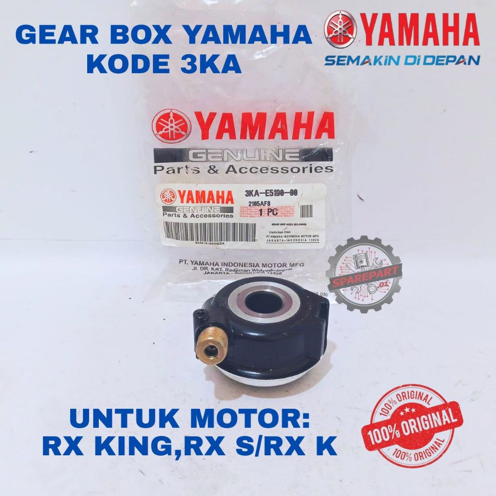 GEAR BOX ORIGINAL YAMAHA KODE 3KA RX KING, RX KING , RX S/ RX K