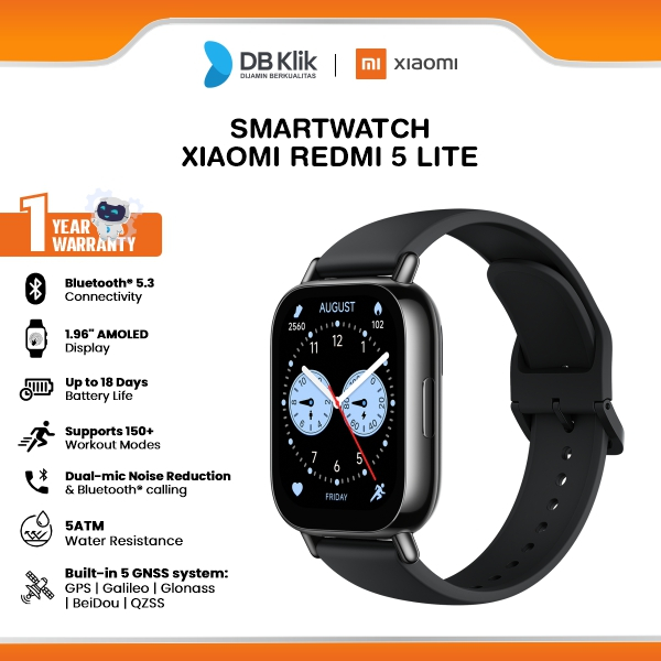 Smartwatch Xiaomi Redmi 5 Lite Amoled waterproof