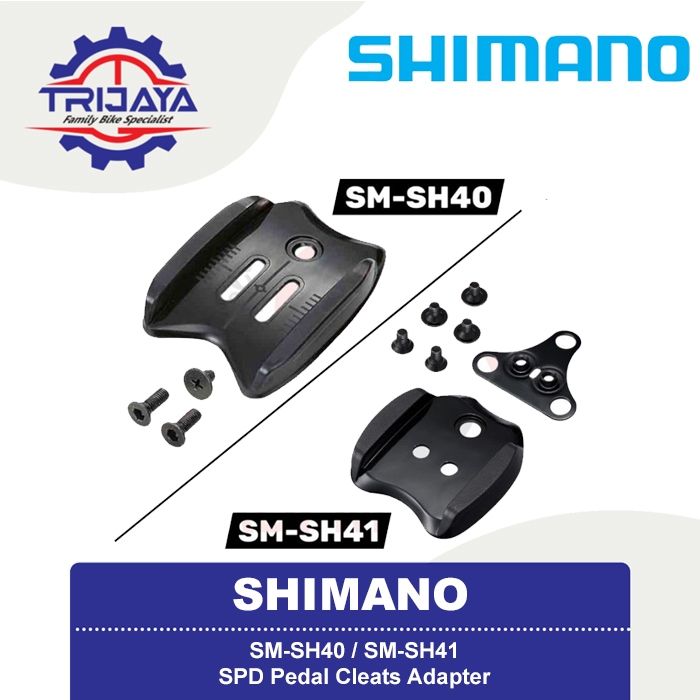 Shimano SM-SH40 / SH41 SPD Cleat Adapter Adaptor Untuk Sepatu Cleat RB ke Cleat MTB