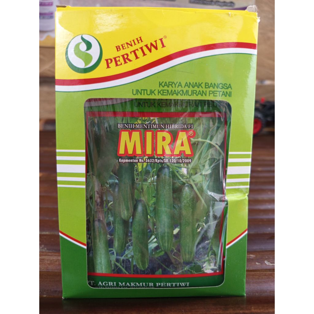 Bibit Timun Mira pertiwi hijau 25gr