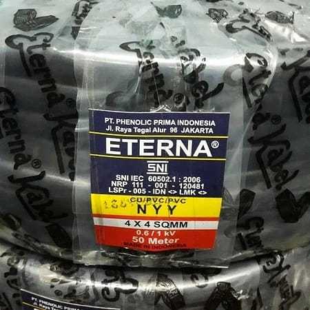 Eterna Kabel Tembaga NYY 4x4 50M