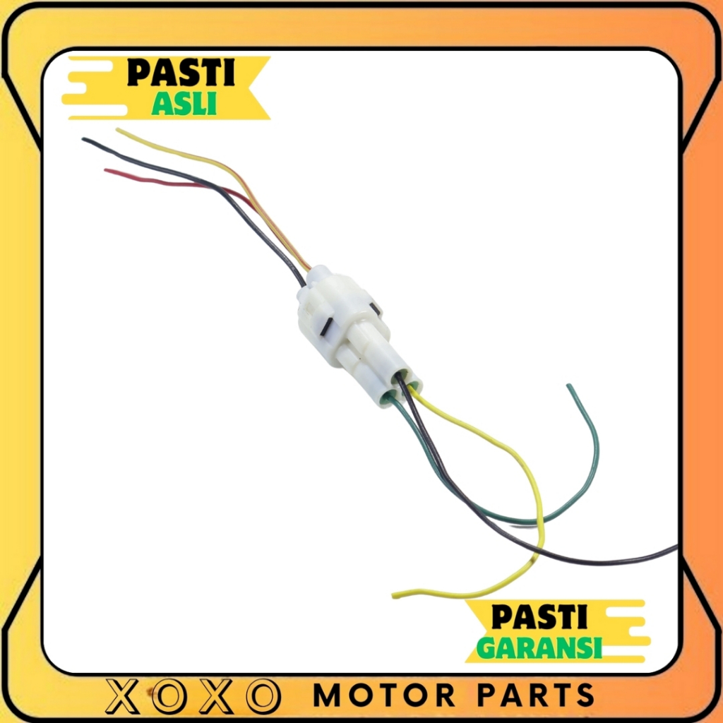 SOKET LAMPU BELAKANG - NMAX, AEROX LEXI PIN 3