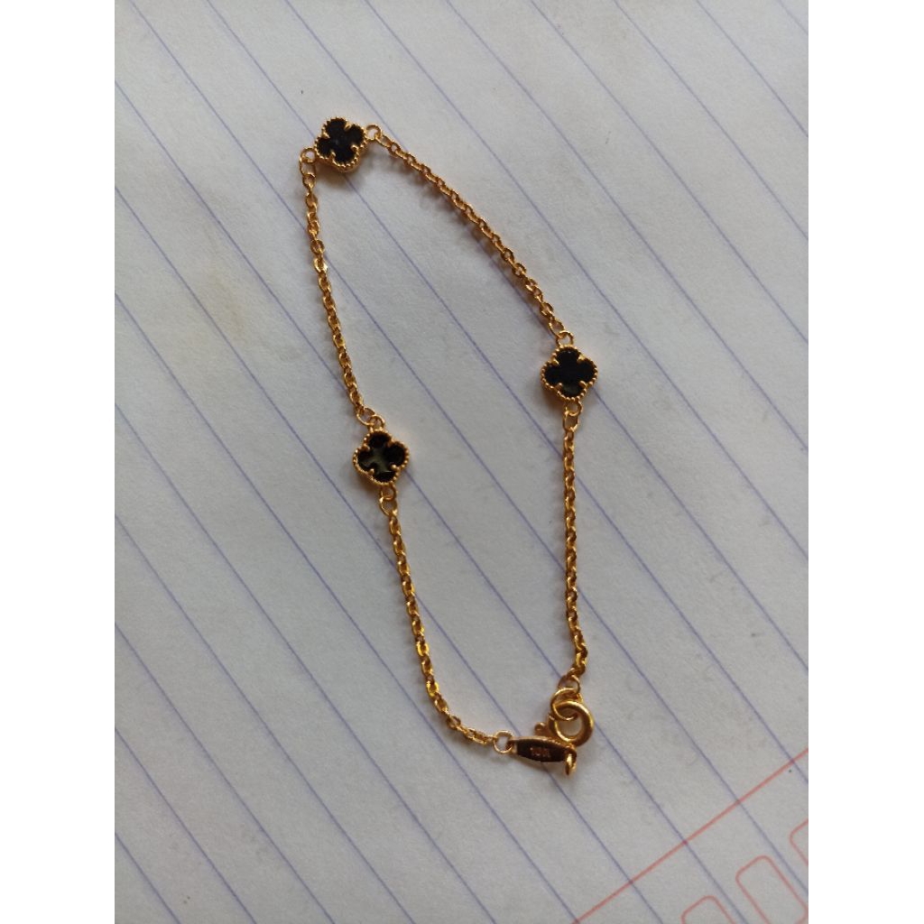 Gelang emas 3 cloved semar nusantara