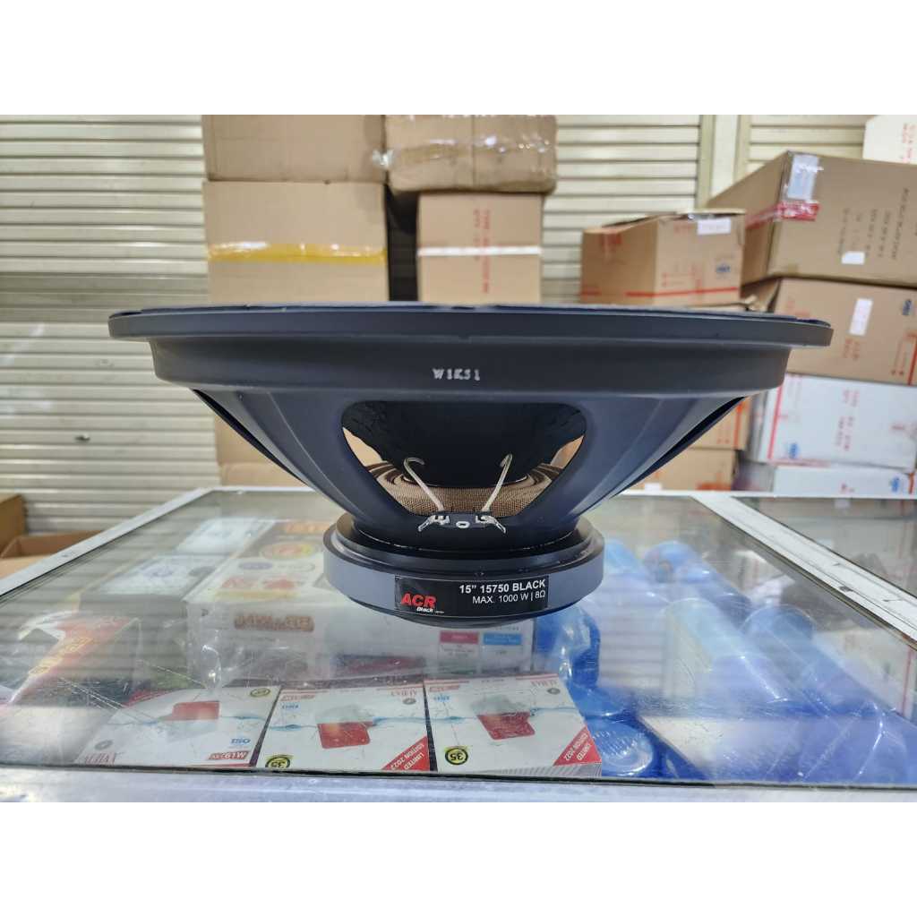 Speaker ACR 15Inch 15750 Black New // Speaker ACR 15in 15750 1000 Watt Original