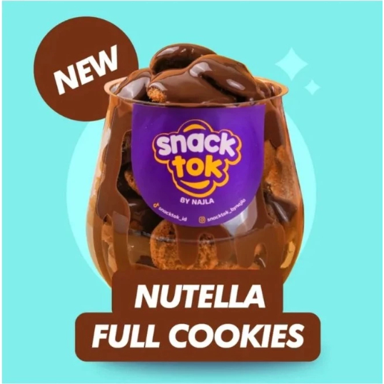 Bittersweet by Najla Snacktok Full Cookies Nutella