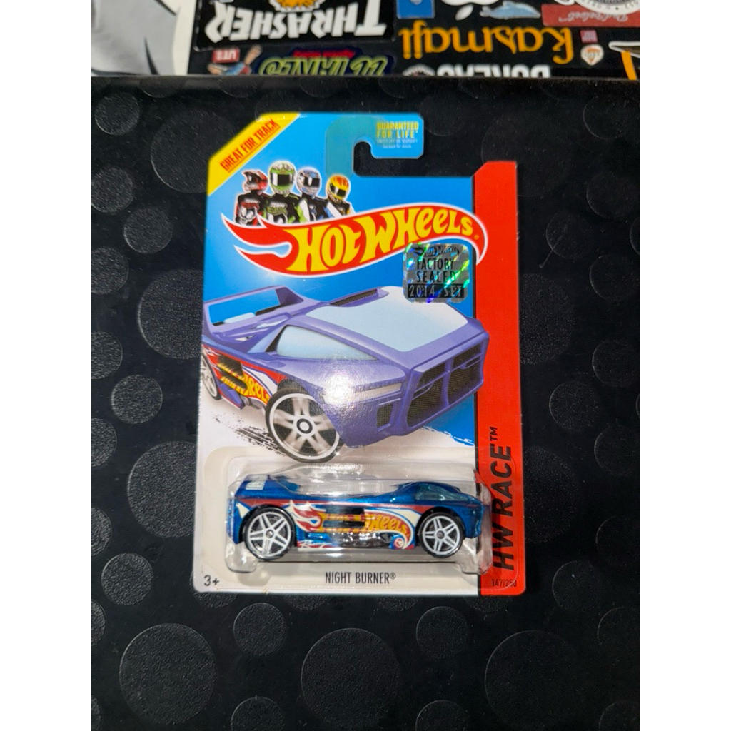 Hot Wheels Night Burner Factory Sealed HW-RACE