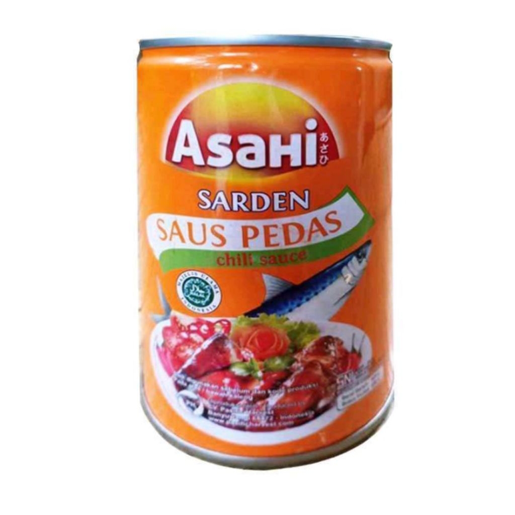 Asahi sarden saus pedas 155g