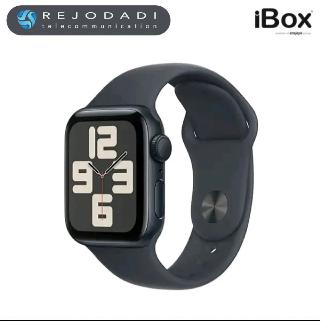 APPEL Watch SE Gen2 40MM Black- Garansi Resmi iB0x