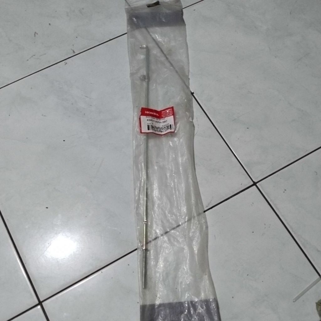 kawat rem rod rear brake brake supra x125 karbu karisma original honda 43451-KPH-880