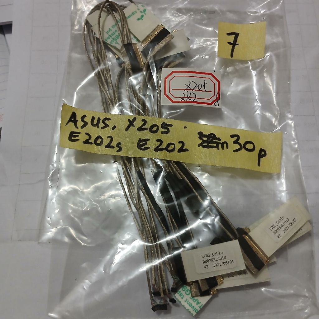 Fleksibel fleksi fleksibel  kabel LED LCD laptop Asus E202s x205 30 pin E202