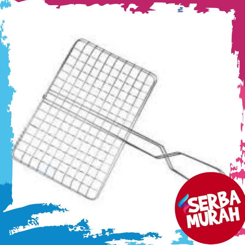 Jepit Bakaran Ikan Stainless Kecil / Besar