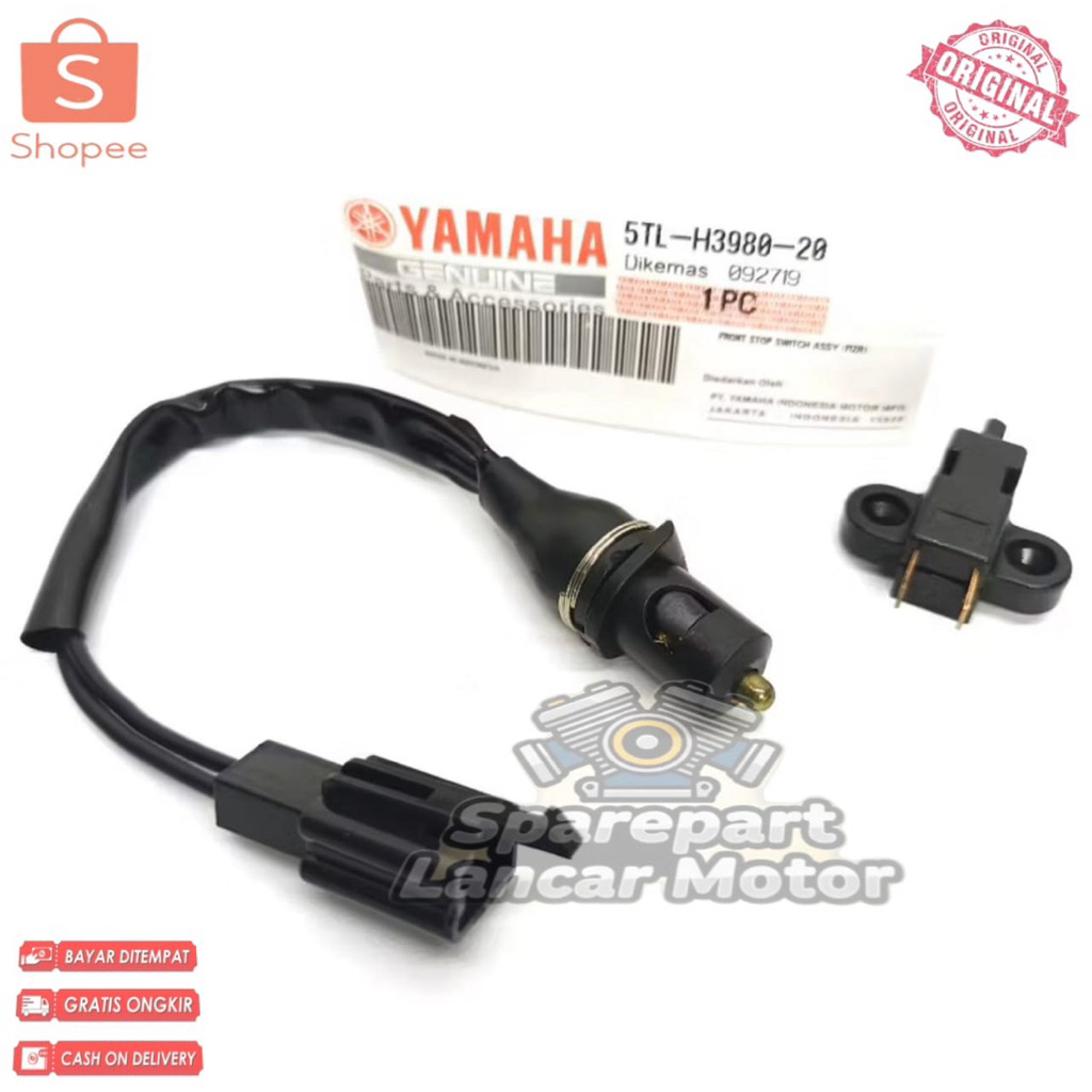 100% ORIGINAL YAMAHA Switch Rem Depan Mio / Switch Rem Depan Yamaha 5TL-H3980-20