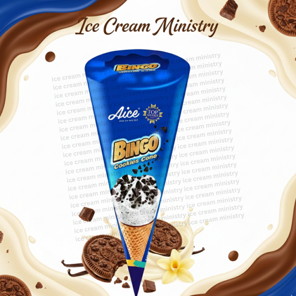 Aice Cone Bingo Cookies