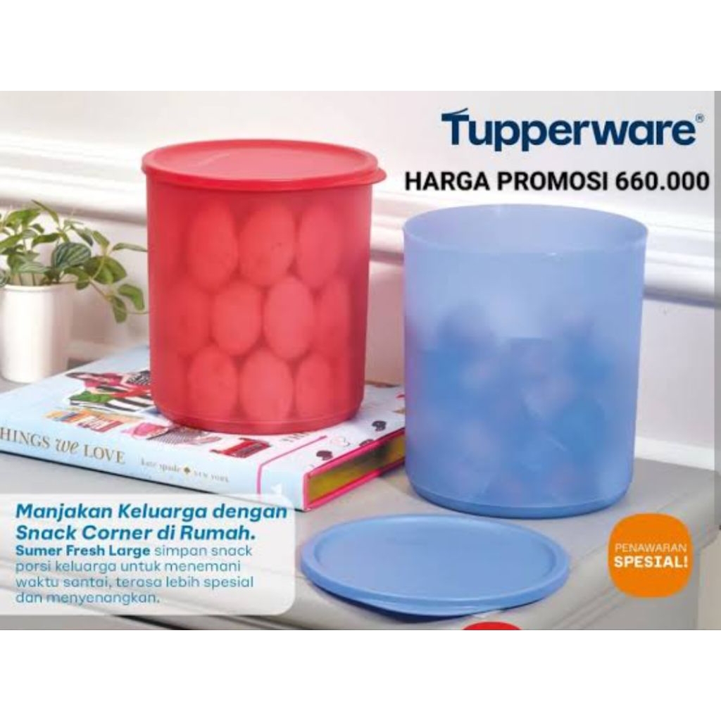 Tropical Round High Tupperware || Summer Fresh Large III Tupperware || Summer Fresh Round Tupperware