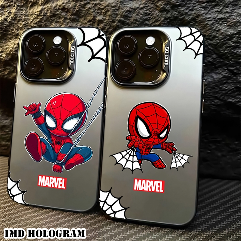 PREMIUM CASE IMD HOLOGRAM SAMSUNG A02 A02S A03S A04 A04E A05 A05S A20 A30 A22 A12 DESAIN ( SPIDERMAN
