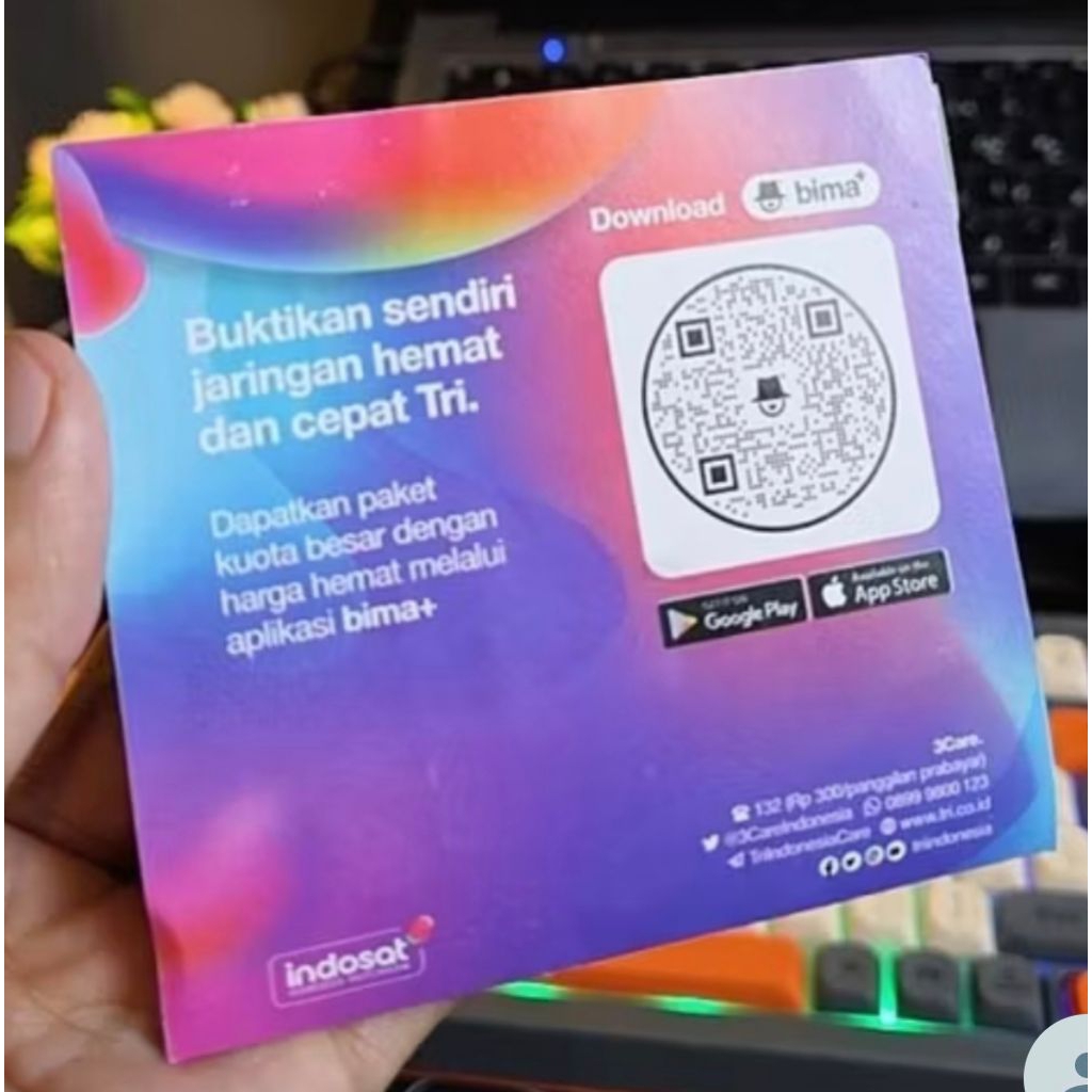 Kartu Hifi Air Tri Kosongan