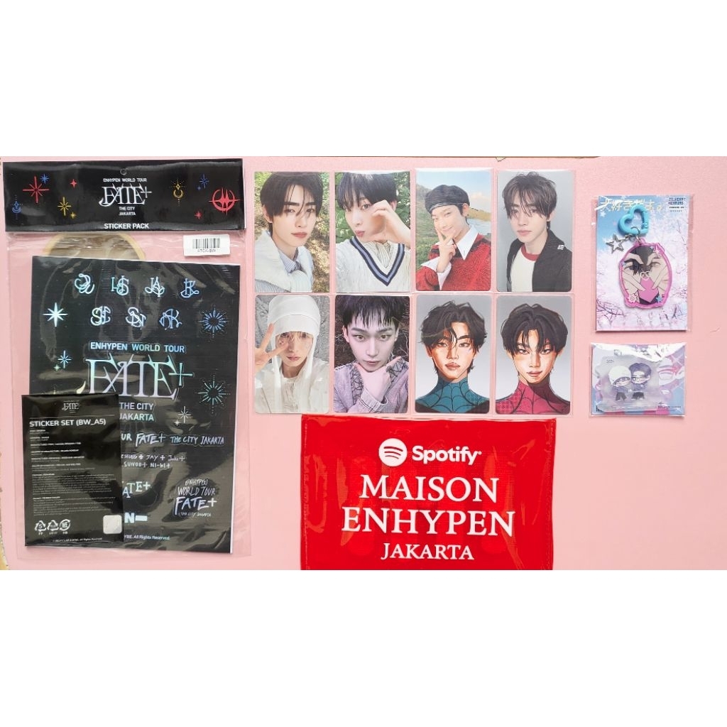 Sunoo Beret Border Day One Youtube YT Gift Sticker White Midnight ENHYPEN